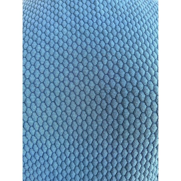 Boden Agnes Dress Womens 10 Blue Jacquard Textured Stretch Deep Pockets - Picture 4 of 10